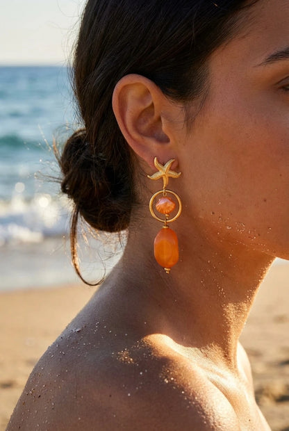 Boucles d’oreilles en acier inoxydable