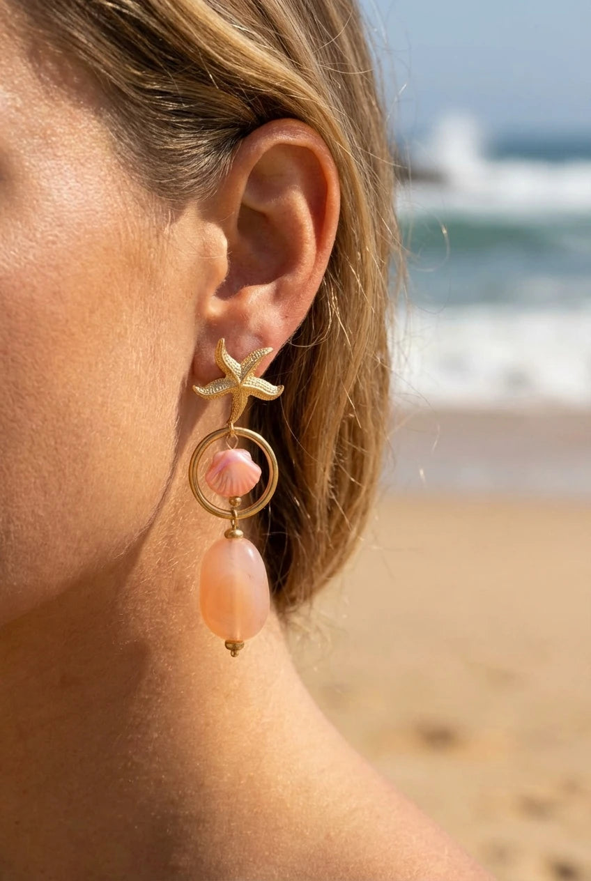 Boucles d’oreilles en acier inoxydable