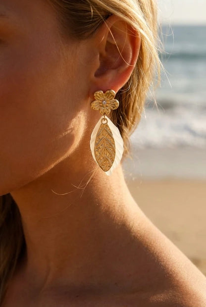Boucles d’oreilles en acier inoxydable