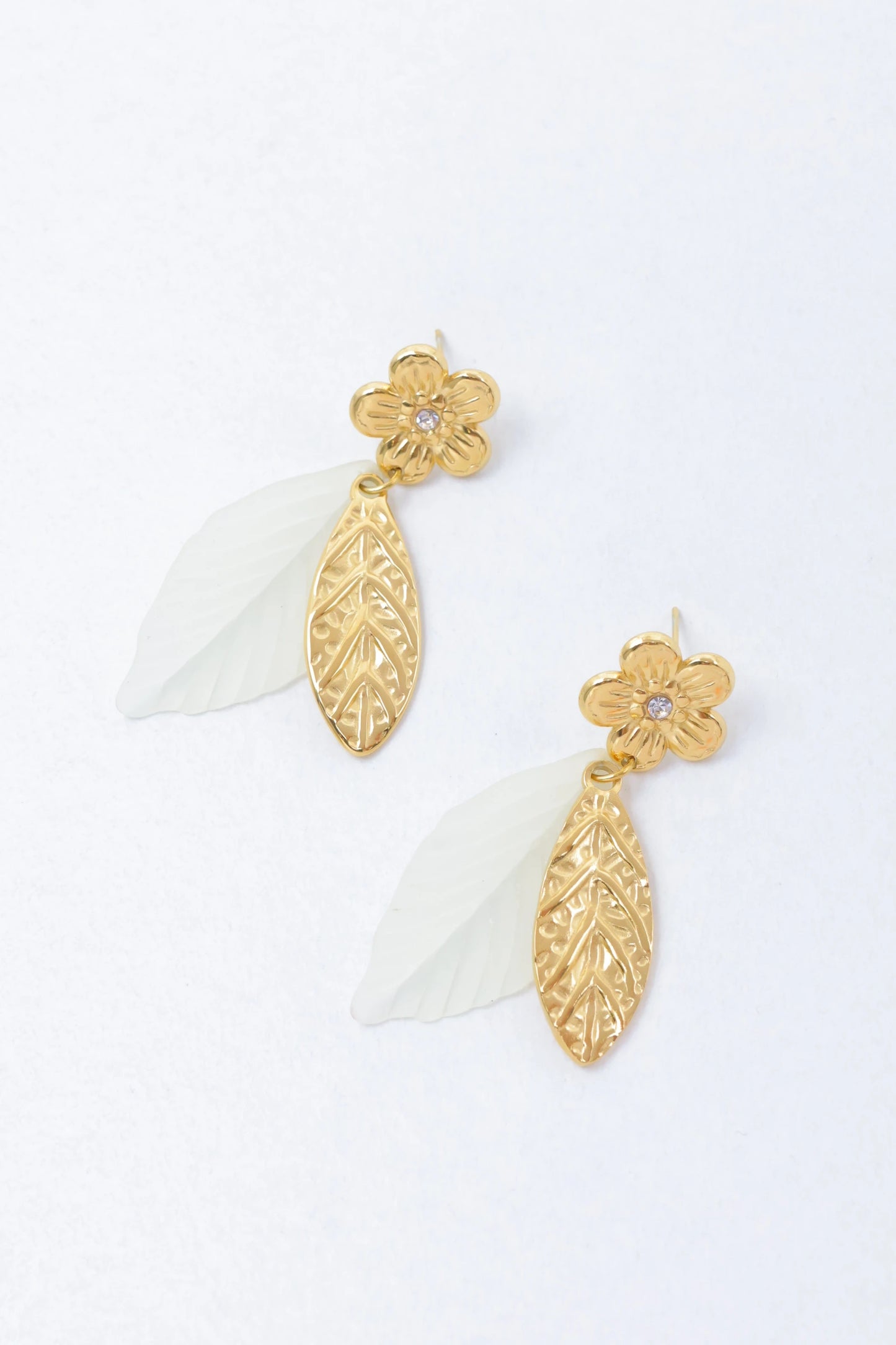Boucles d’oreilles en acier inoxydable