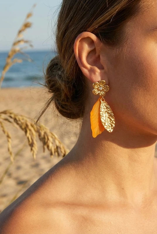 Boucles d’oreilles en acier inoxydable