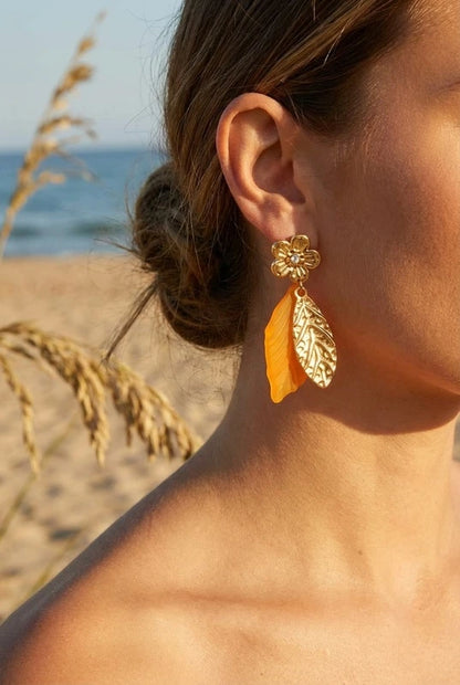 Boucles d’oreilles en acier inoxydable