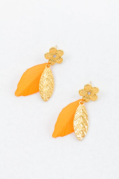 Boucles d’oreilles en acier inoxydable