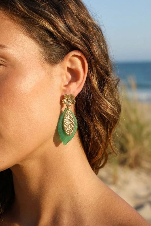 Boucles d’oreilles en acier inoxydable