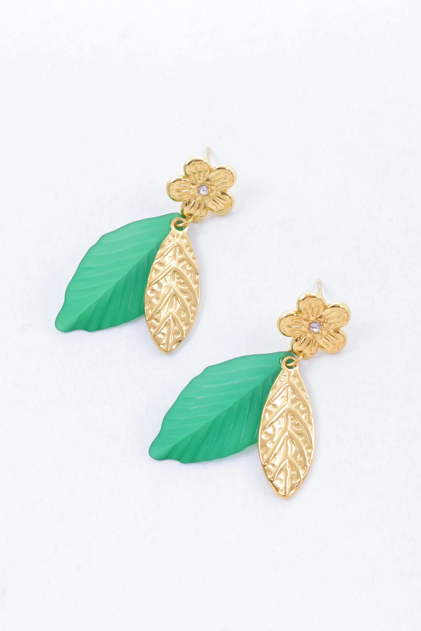 Boucles d’oreilles en acier inoxydable