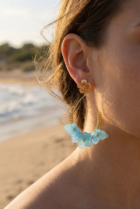 Boucles d’oreilles en acier inoxydable