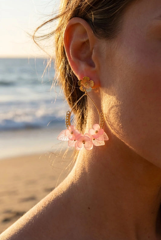 Boucles d’oreilles en acier inoxydable