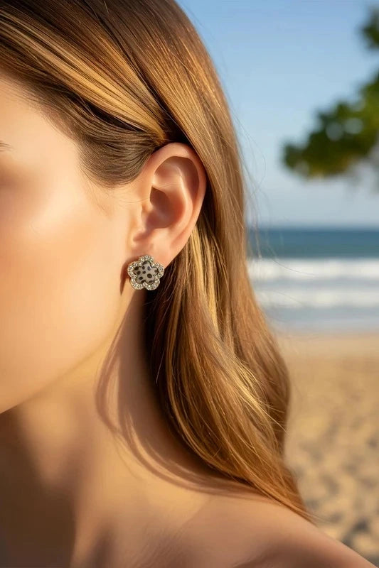 Boucles d’oreilles en acier inoxydable