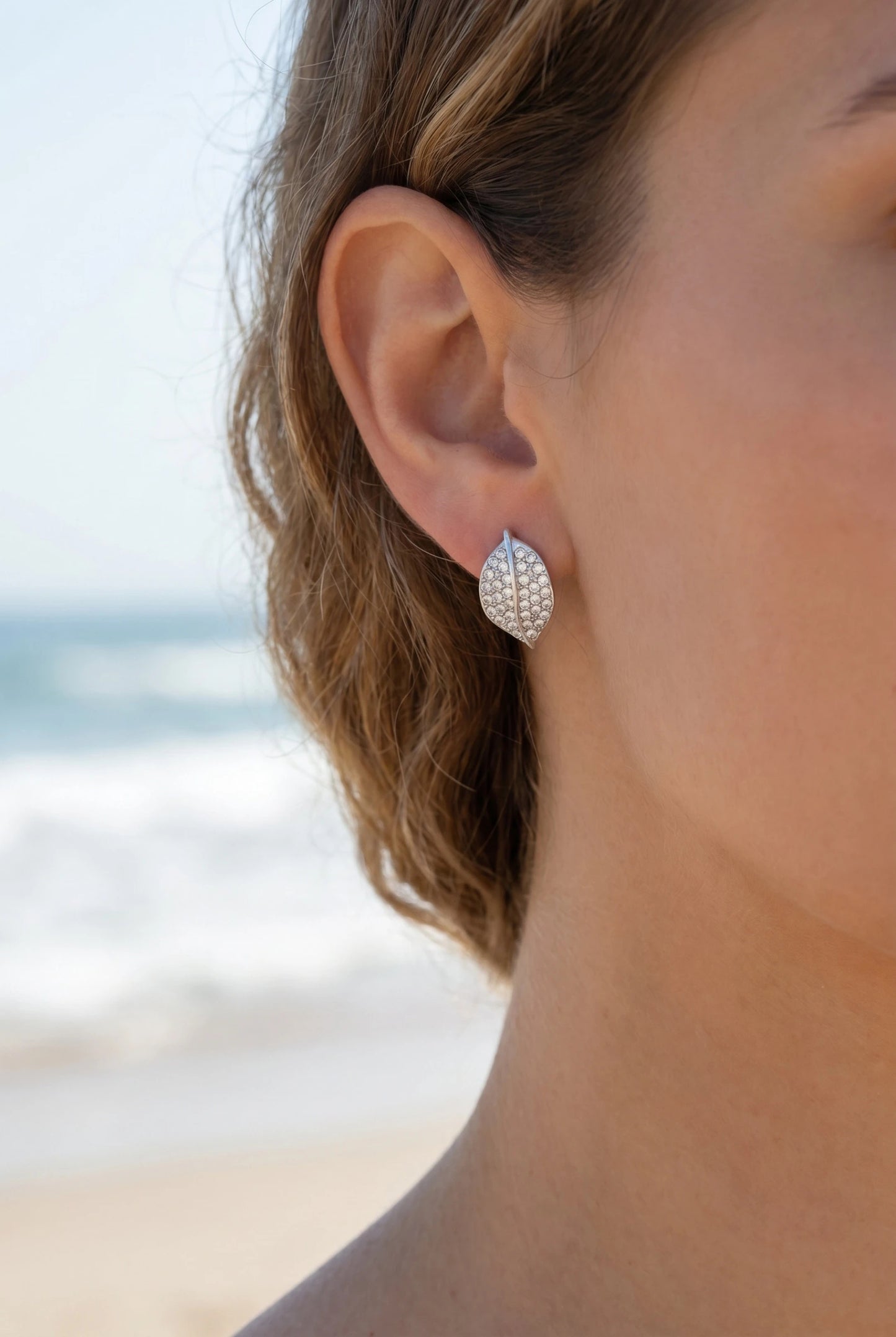 Boucles d’oreilles en acier inoxydable