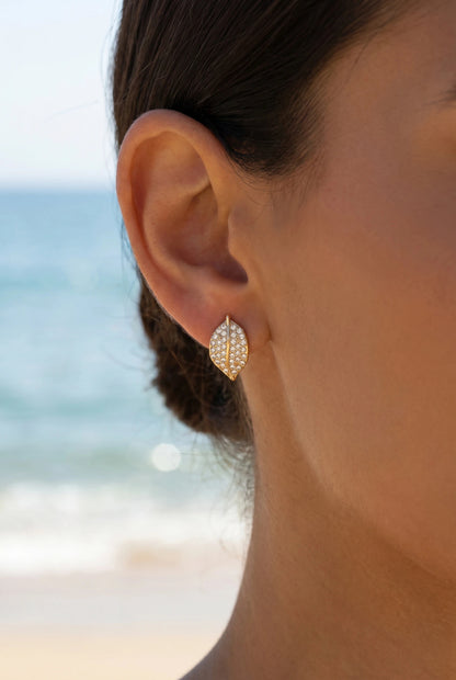 Boucles d’oreilles en acier inoxydable