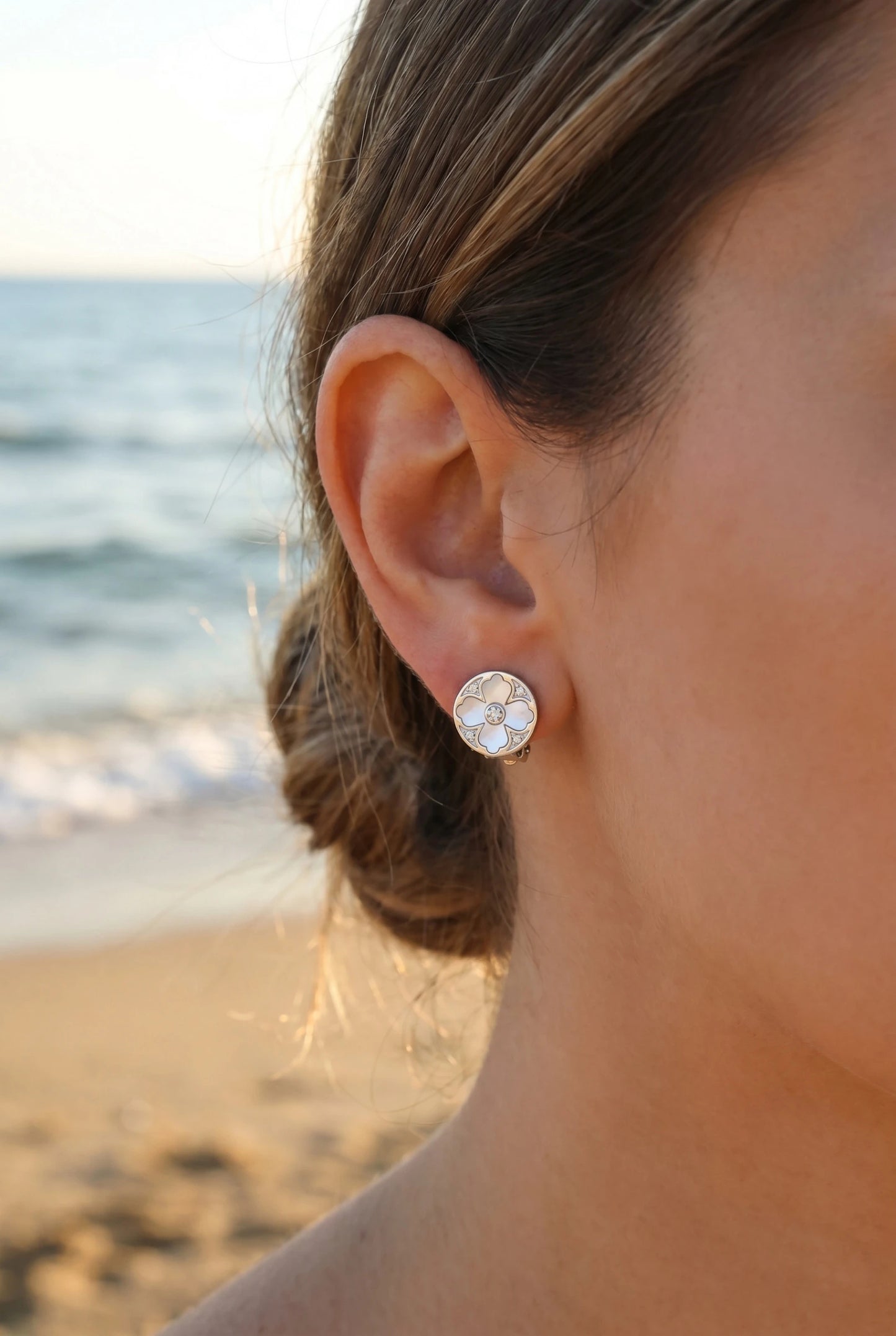Boucles d’oreilles en acier inoxydable