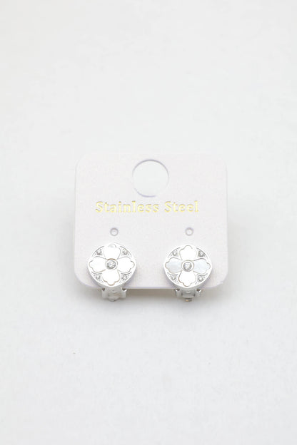 Boucles d’oreilles en acier inoxydable