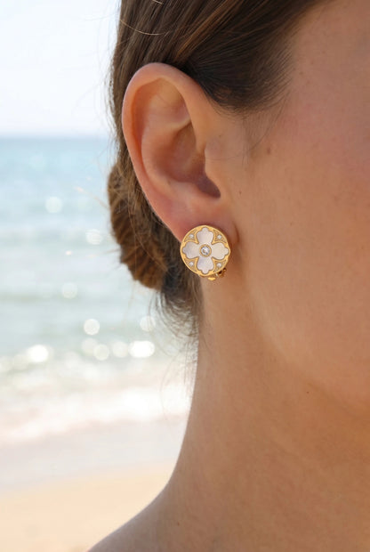 Boucles d’oreilles en acier inoxydable