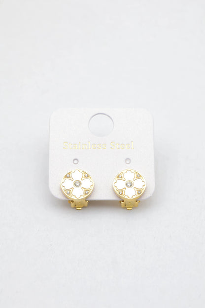 Boucles d’oreilles en acier inoxydable