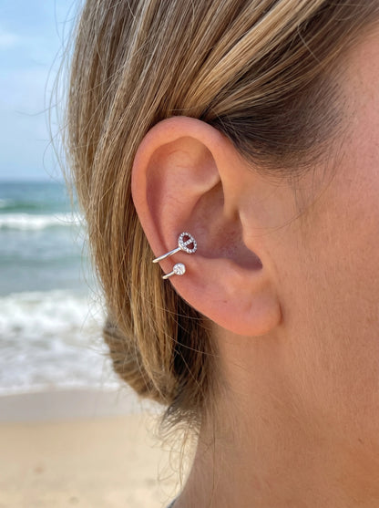 Boucles d’oreilles en acier inoxydable