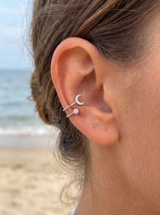 Boucles d’oreilles en acier inoxydable