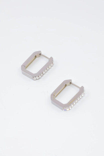 Boucles d’oreilles en acier inoxydable