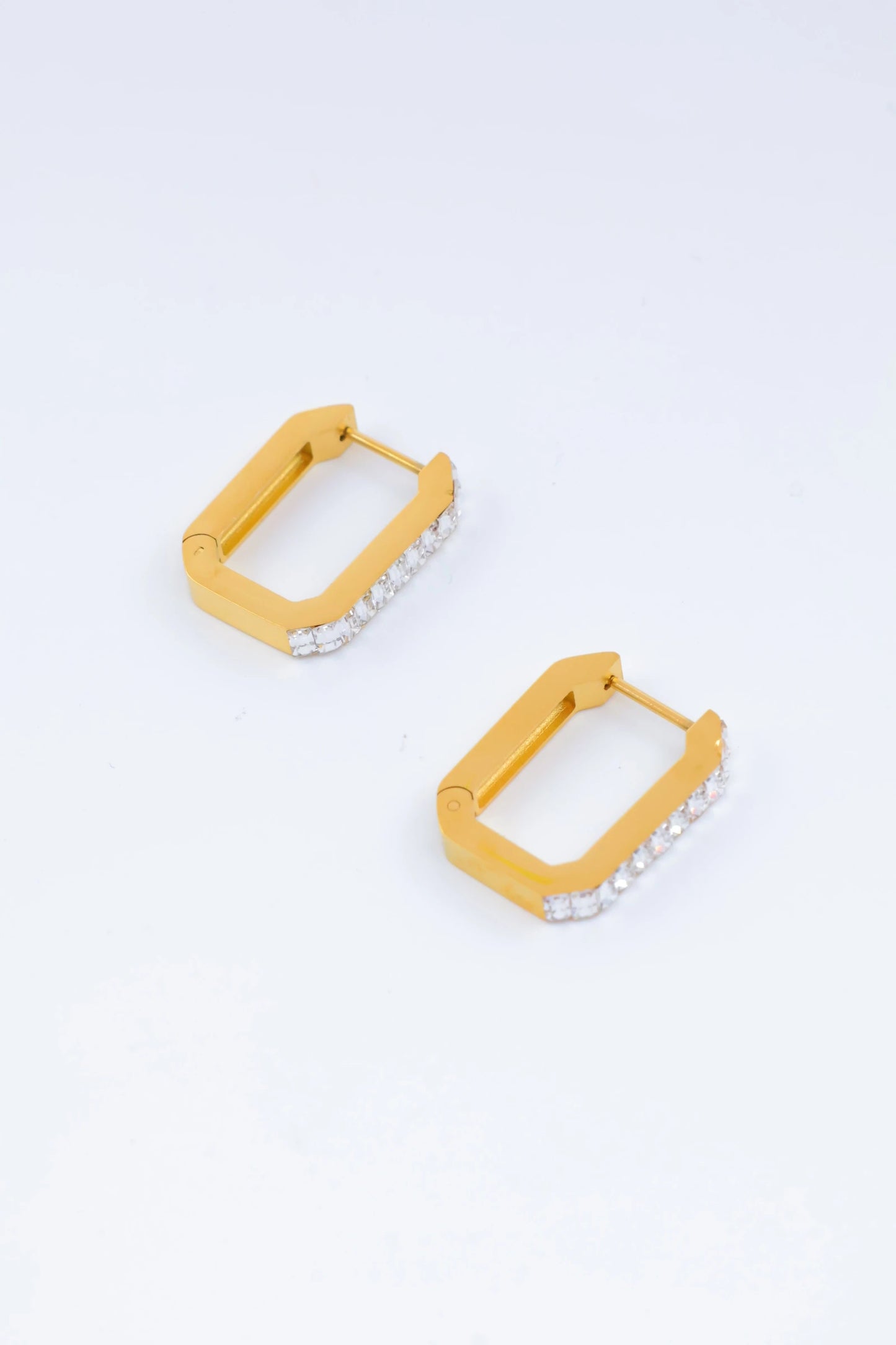 Boucles d’oreilles en acier inoxydable
