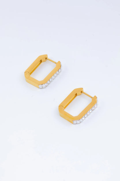 Boucles d’oreilles en acier inoxydable