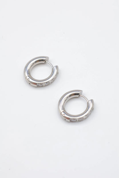Boucles d’oreilles en acier inoxydable