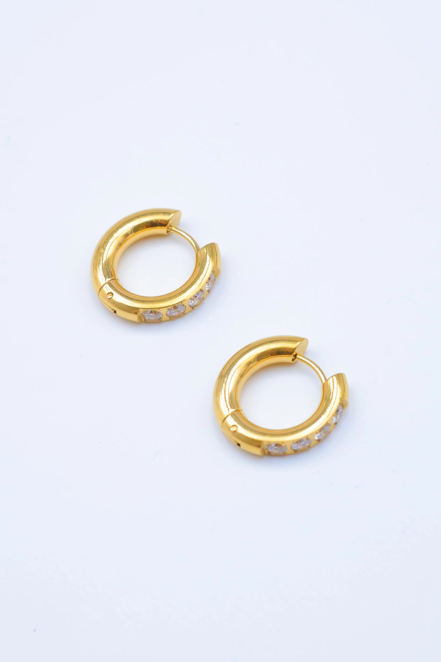 Boucles d’oreilles en acier inoxydable