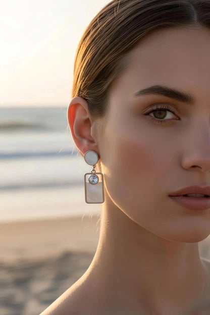 Boucles d’oreilles en acier inoxydable