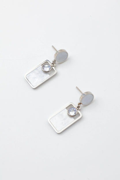 Boucles d’oreilles en acier inoxydable