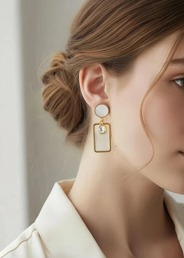 Boucles d’oreilles en acier inoxydable